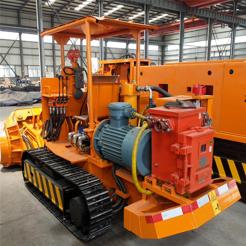 中重智能一批側(cè)卸裝巖機發(fā)往山西晉城